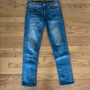 American Eagle Super Stretch Straight Leg Jeans